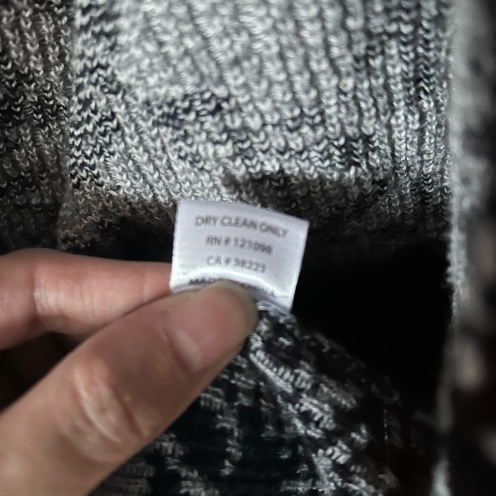 Gypsy05 Orvieto Drape Cardigan | Reversible Knit | Boho Layering Piece | Med - Picture 5 of 6